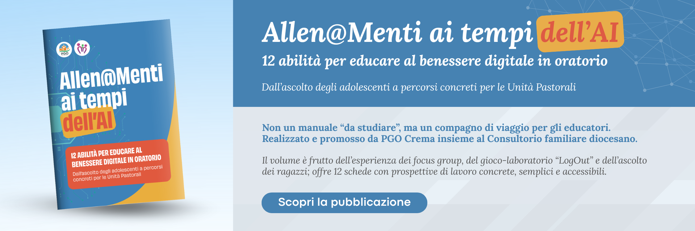 Allenamenti ai tempi dell'AI - Educare al benessere digitale in oratorio